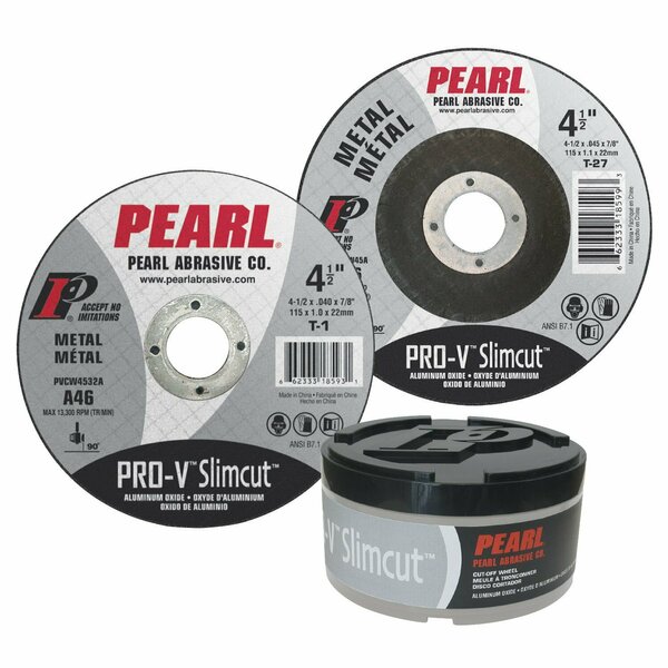 Pearl Pro-V AO SlimCut 6 x .045 x 7/8 A46 T-27 PVDCW06A